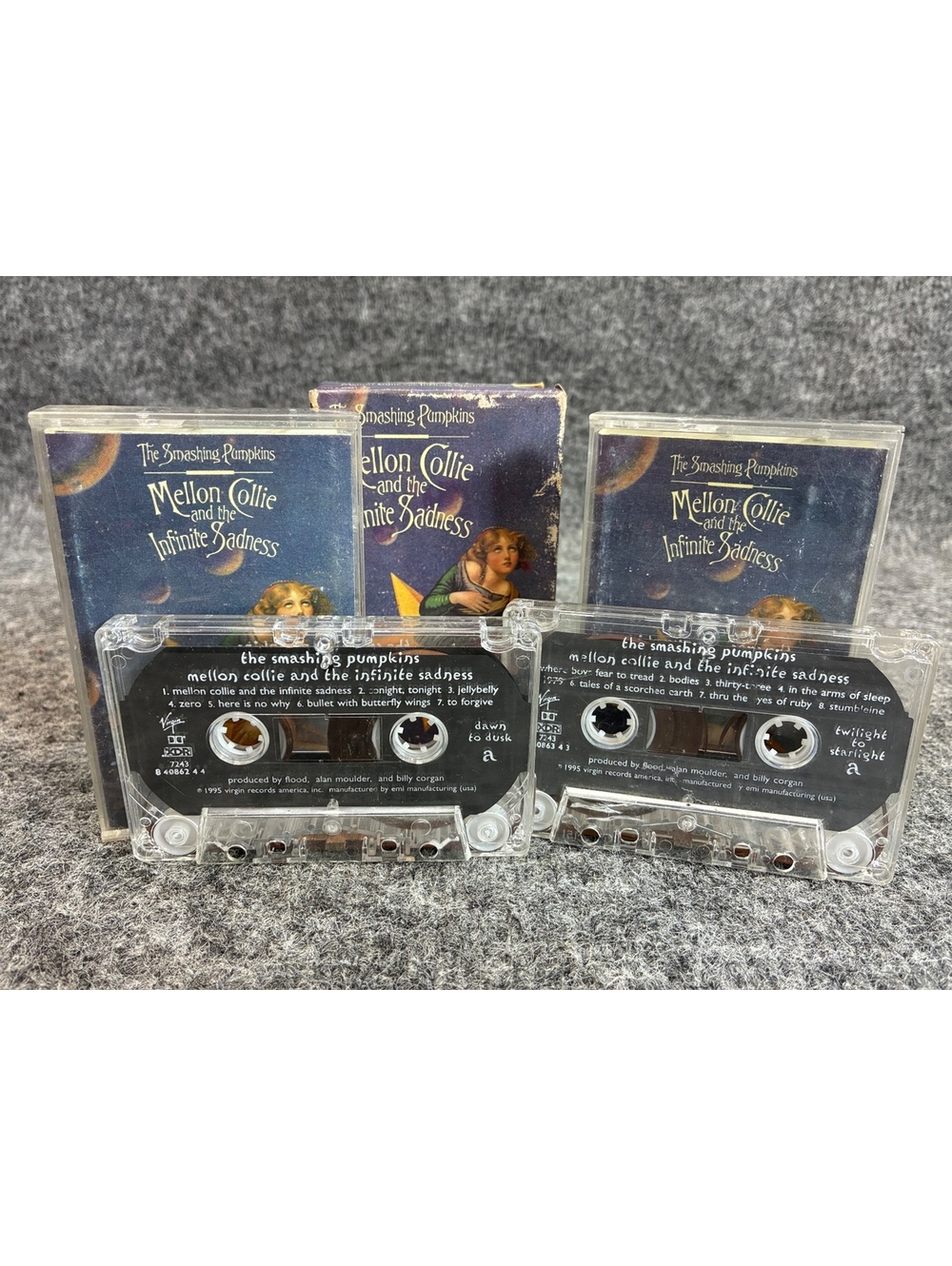 The Smashing Pumpkins Mellon Collie and the Infinite Sadness Cassette Tape Album